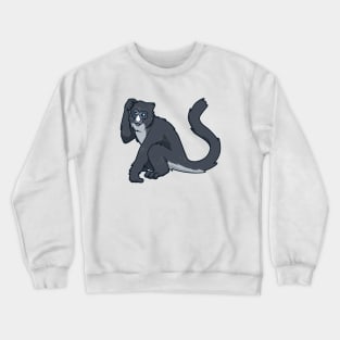 Kawaii Greater spot-nosed monkey Crewneck Sweatshirt